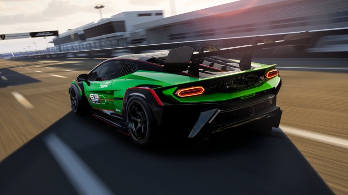 Lamborghini Temerario Super Trofeo 2026. Desktop wallpaper