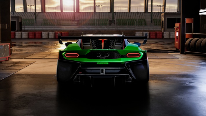 Lamborghini Temerario Super Trofeo 2026. Desktop wallpaper