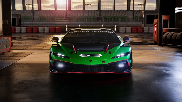 Lamborghini Temerario Super Trofeo 2026. Desktop wallpaper