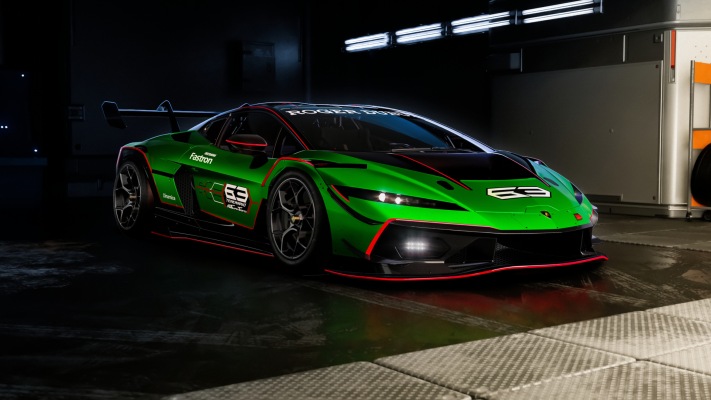 Lamborghini Temerario Super Trofeo 2026. Desktop wallpaper