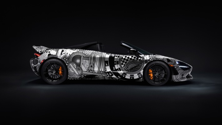 McLaren 750S Spider Project Viva MSO 2025. Desktop wallpaper