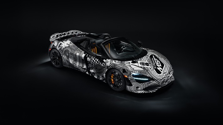 McLaren 750S Spider Project Viva MSO 2025. Desktop wallpaper
