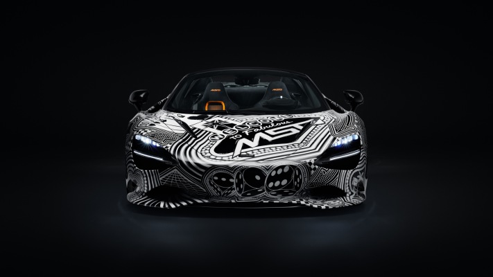 McLaren 750S Spider Project Viva MSO 2025. Desktop wallpaper