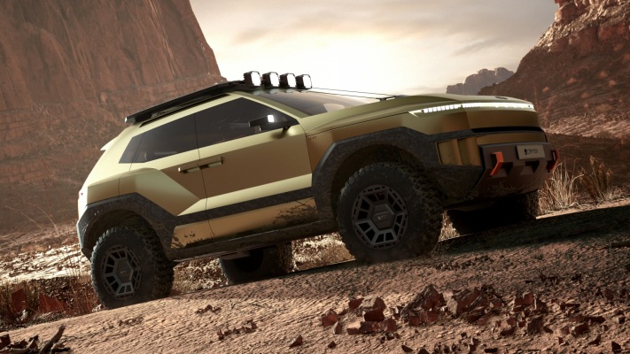 Hyundai Crater Concept 2025. Desktop wallpaper
