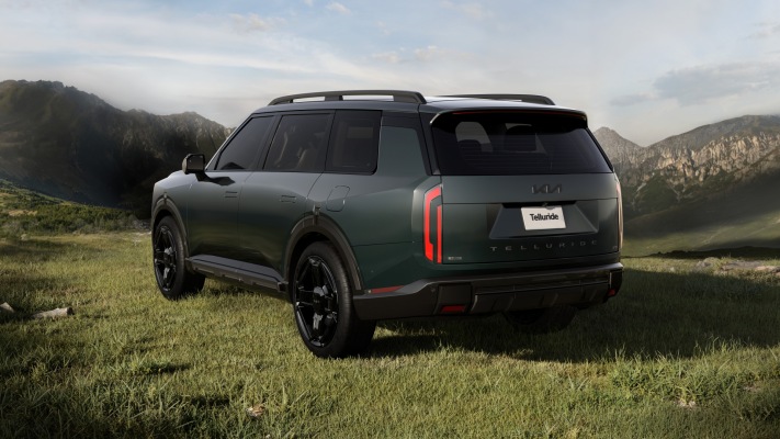 Kia Telluride X-Line 2027. Desktop wallpaper