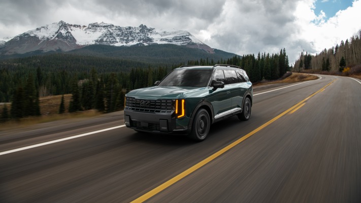 Kia Telluride X-Line 2027. Desktop wallpaper