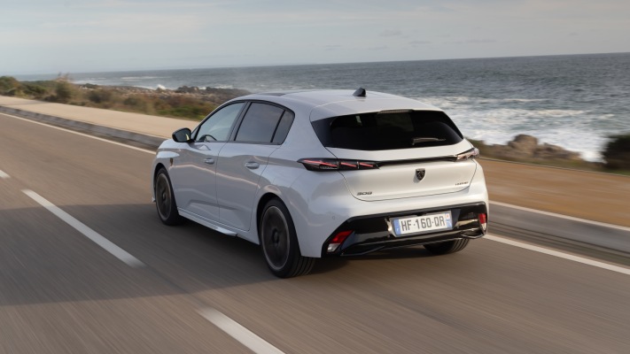 Peugeot 308 Hybrid GT 2026. Desktop wallpaper