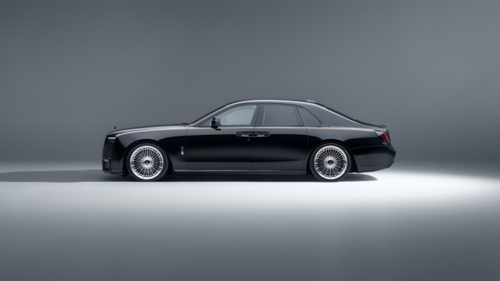 Rolls-Royce Black Badge Ghost Series 2 Spofec 2026. Desktop wallpaper