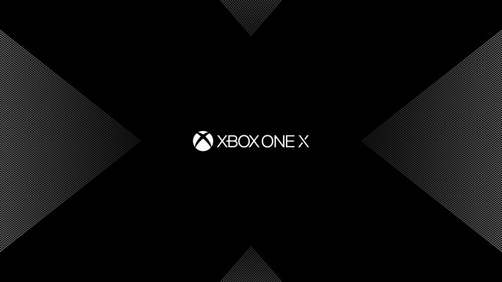 Xbox One X. Desktop wallpaper