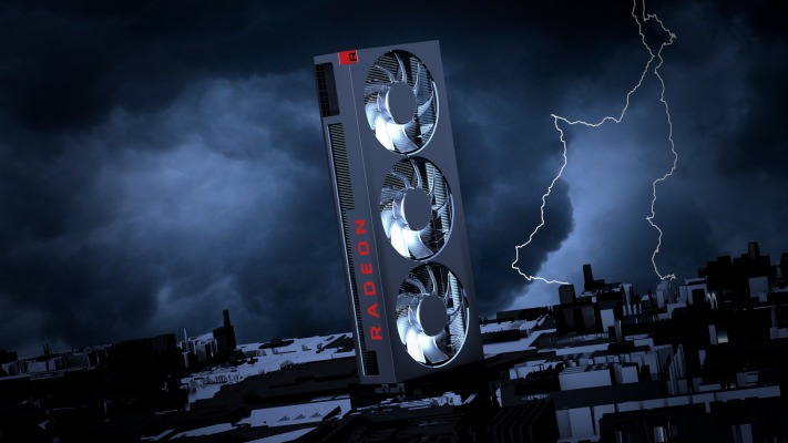AMD Radeon VII. Desktop wallpaper