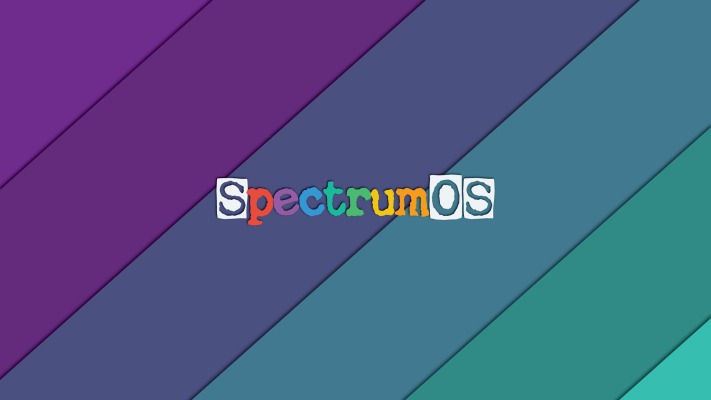 SpectrumOS. Desktop wallpaper