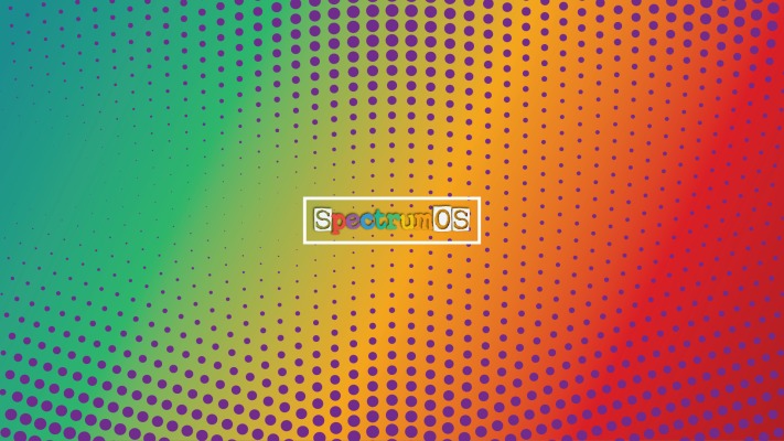 SpectrumOS. Desktop wallpaper