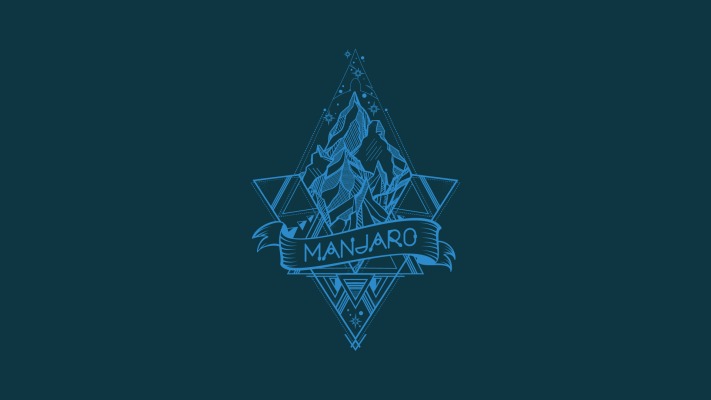 Manjaro. Desktop wallpaper