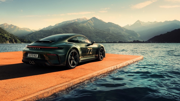 Porsche 911 GT3 90 F. A. Porsche 2026. Desktop wallpaper