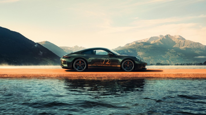 Porsche 911 GT3 90 F. A. Porsche 2026. Desktop wallpaper