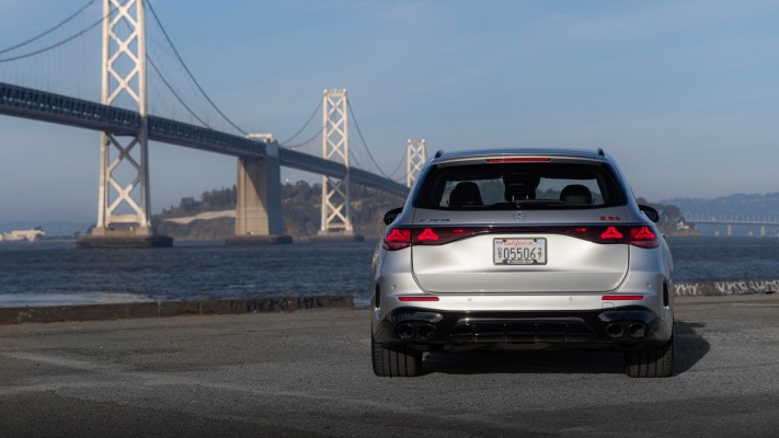 Mercedes-AMG E 53 Hybrid Wagon USA Version 2025. Desktop wallpaper