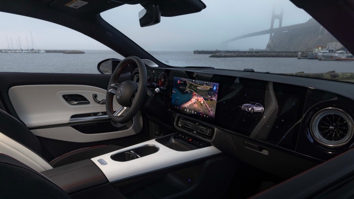 Mercedes-Benz CLA 250+ USA Version 2026. Desktop wallpaper