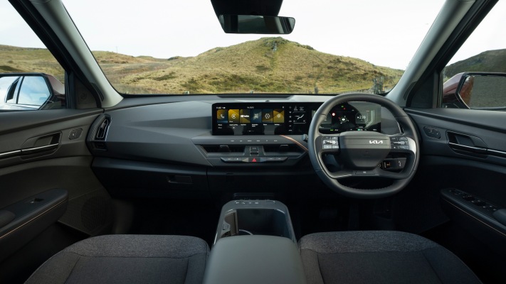 Kia EV5 Air UK Version 2026. Desktop wallpaper