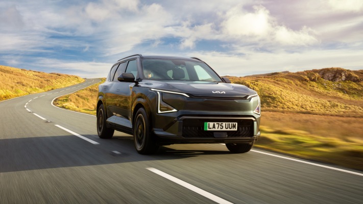 Kia EV5 GT-Line UK Version 2026. Desktop wallpaper