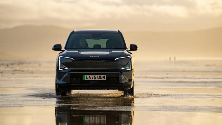 Kia EV5 GT-Line UK Version 2026. Desktop wallpaper