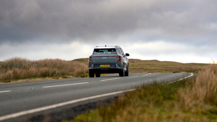 Kia EV5 GT-Line S UK Version 2026. Desktop wallpaper