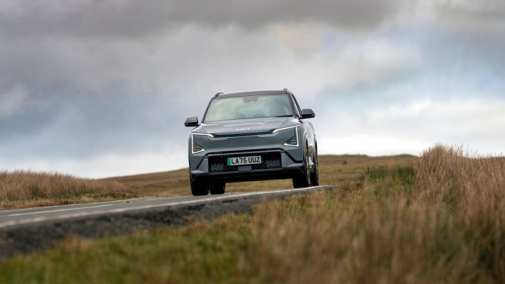 Kia EV5 GT-Line S UK Version 2026. Desktop wallpaper