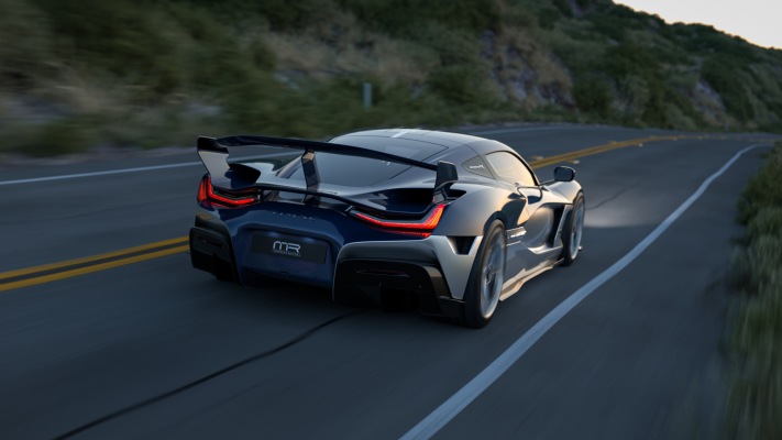 Rimac Nevera R Founder's Edition 2026. Desktop wallpaper