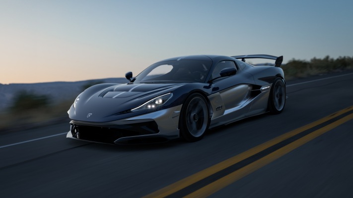 Rimac Nevera R Founder's Edition 2026. Desktop wallpaper