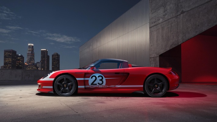 Porsche Carrera GT Salzburg Design 2025. Desktop wallpaper