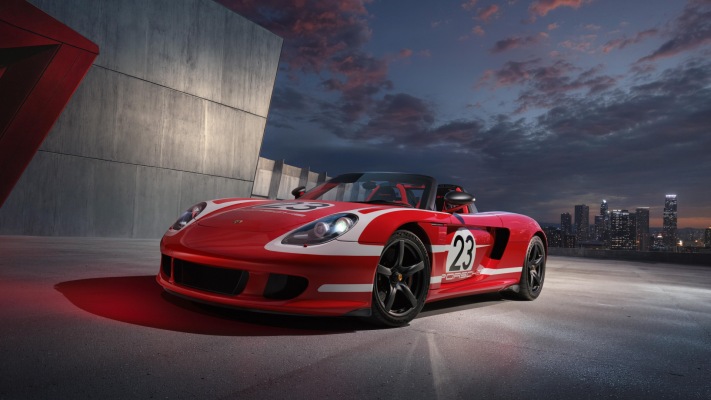 Porsche Carrera GT Salzburg Design 2025. Desktop wallpaper