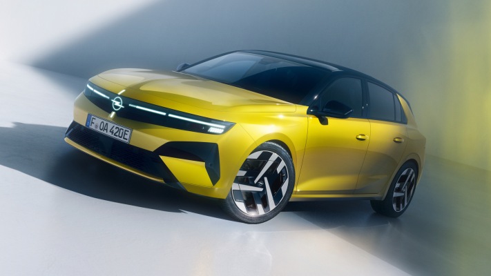 Opel Astra 2027. Desktop wallpaper