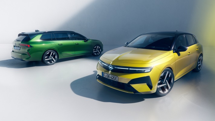 Opel Astra 2027. Desktop wallpaper