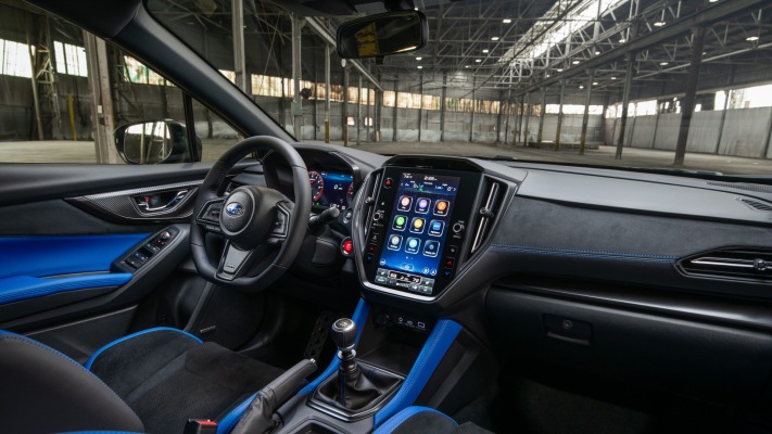 Subaru WRX tS USA Version 2025. Desktop wallpaper