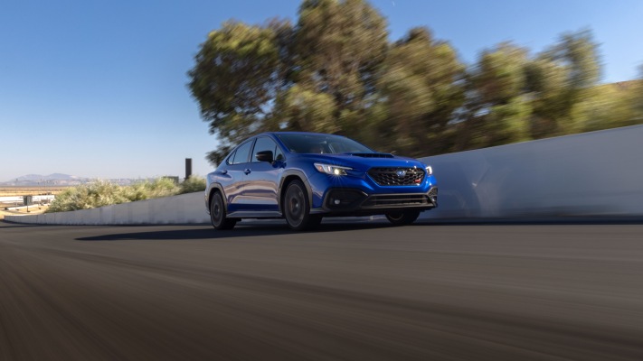 Subaru WRX tS USA Version 2025. Desktop wallpaper