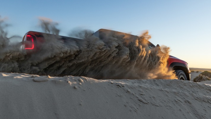 Ram 1500 SRT TRX Bloodshot Night Edition 2027. Desktop wallpaper