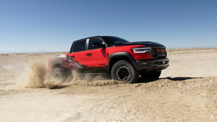Ram 1500 SRT TRX Bloodshot Night Edition 2027. Desktop wallpaper