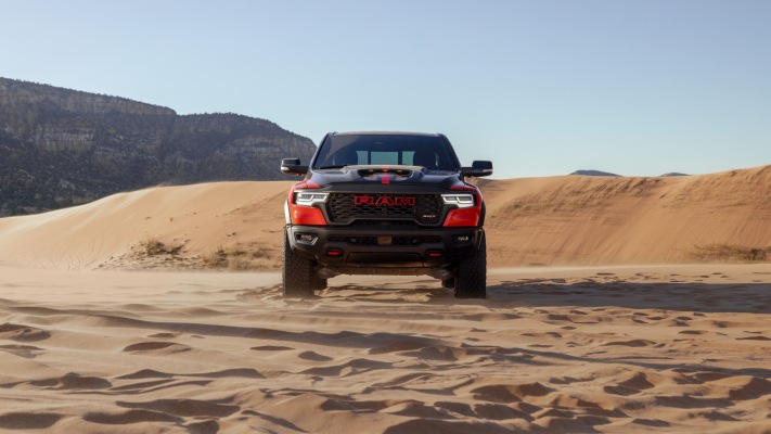 Ram 1500 SRT TRX Bloodshot Night Edition 2027. Desktop wallpaper