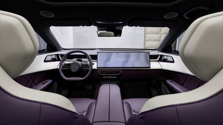 Mazda CX-6e 2027. Desktop wallpaper