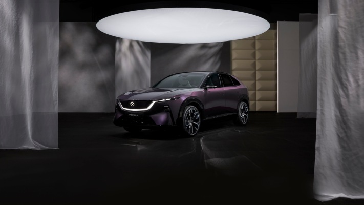 Mazda CX-6e 2027. Desktop wallpaper