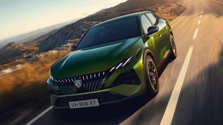 Peugeot 408 2026. Desktop wallpaper