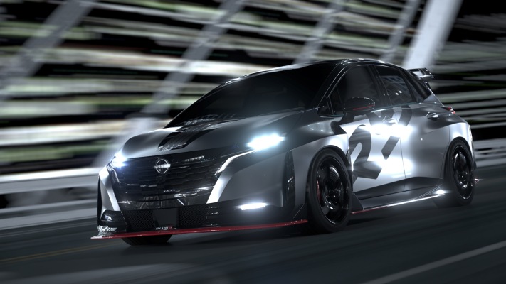 Nissan Aura Nismo RS Concept 2026. Desktop wallpaper