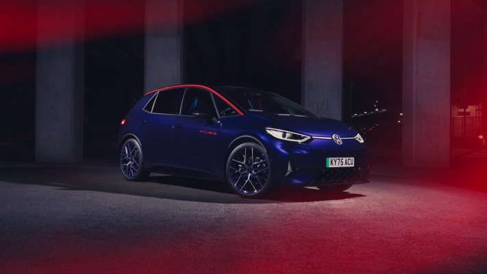 Volkswagen ID.3 GTX Fire Ice UK Version 2026. Desktop wallpaper