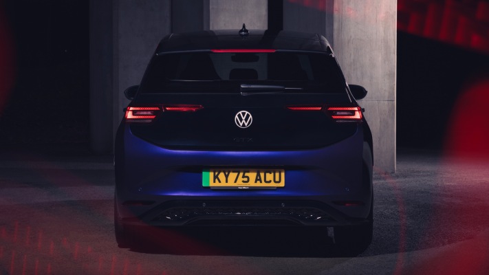 Volkswagen ID.3 GTX Fire Ice UK Version 2026. Desktop wallpaper