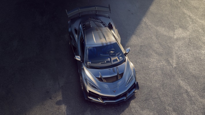 Chevrolet Corvette ZR1X Stars & Steel Limited Edition 2026. Desktop wallpaper