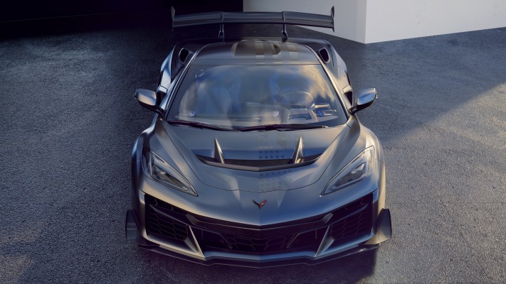 Chevrolet Corvette ZR1X Stars & Steel Limited Edition 2026. Desktop wallpaper