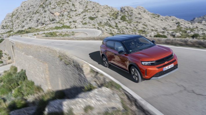 Opel Frontera Electric 2026. Desktop wallpaper