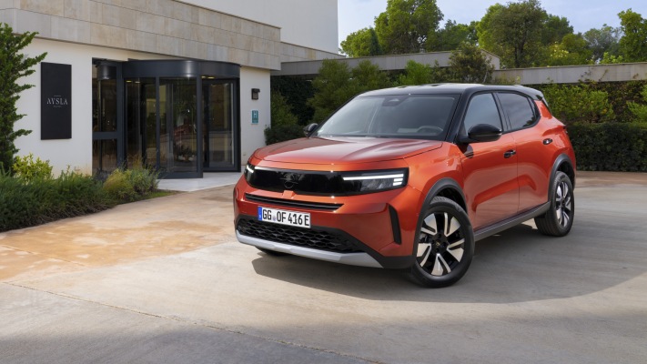 Opel Frontera Electric 2026. Desktop wallpaper