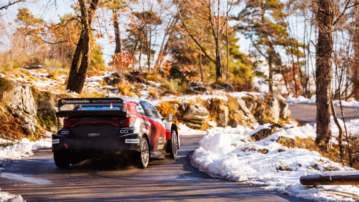 Toyota GR Yaris Rally1 2026. Desktop wallpaper