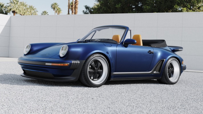 Porsche 911 Cabriolet Singer 2026. Desktop wallpaper