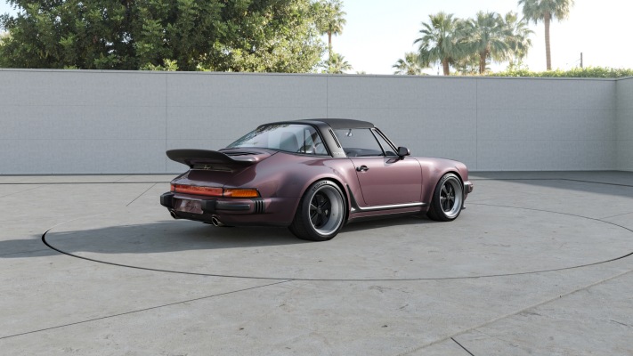 Porsche 911 Targa Singer 2026. Desktop wallpaper